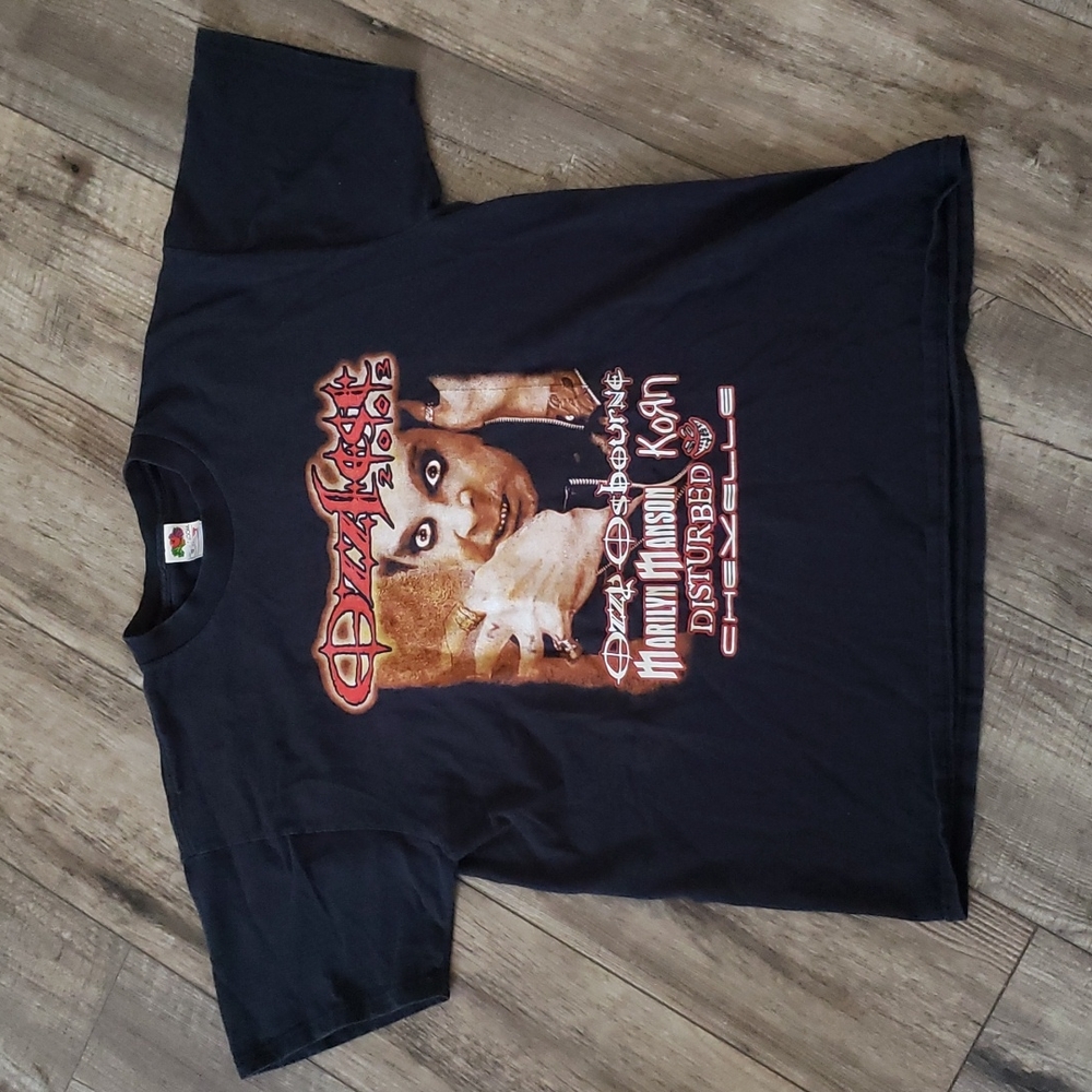 vintage ozzfest 2003 tour t-shirt